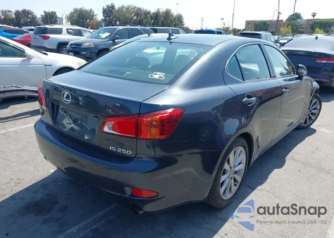 2009 Lexus Is 250 from USA, damaged, VIN JTHBK262592083464